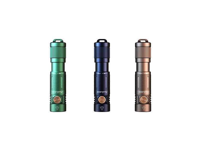 Fenix E05R Rechargeable Keychain Flashlight cutout
