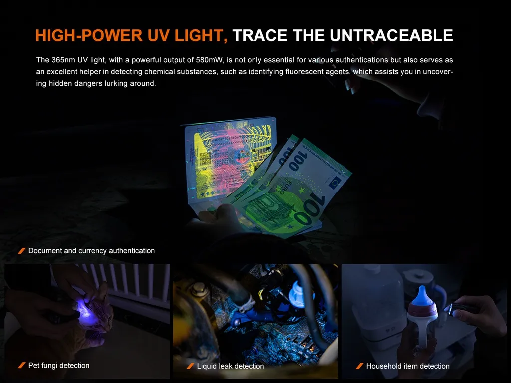 Fenix E06R 3-IN-1 Keychain Flashlight - view 4