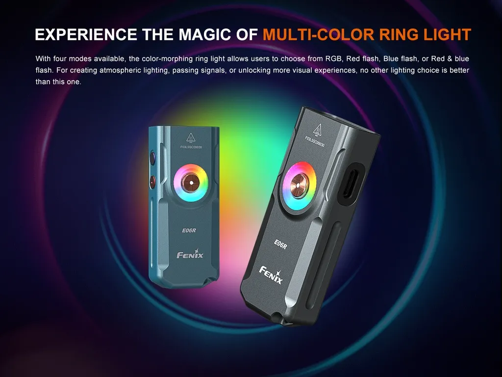 Fenix E06R 3-IN-1 Keychain Flashlight - view 6