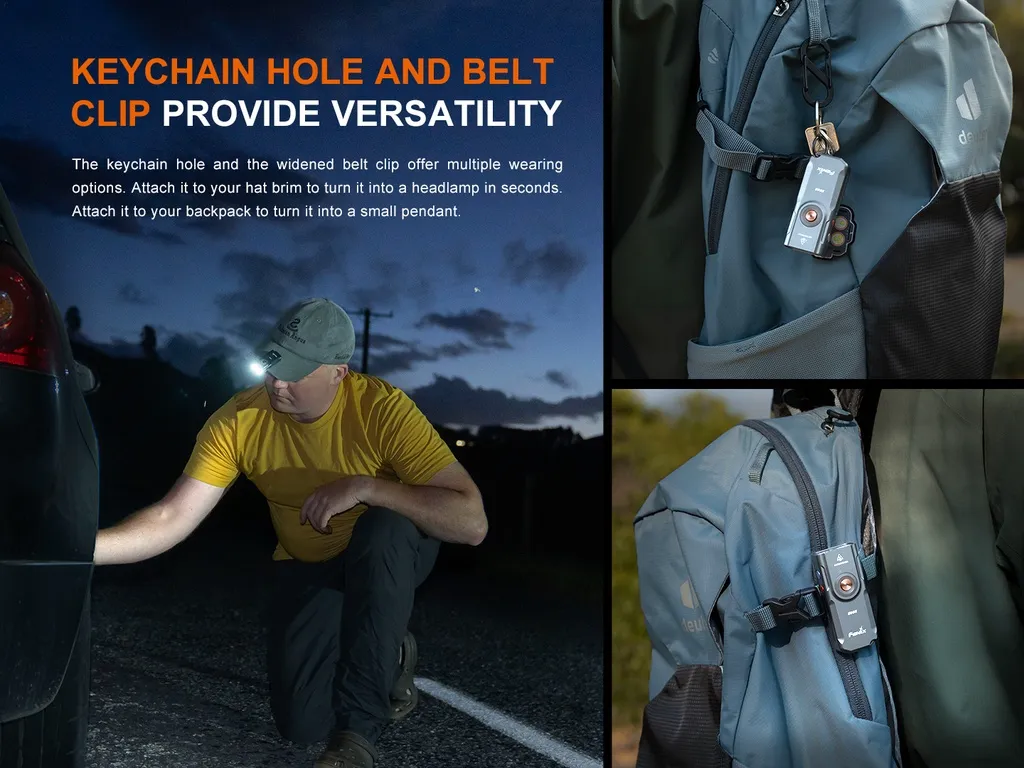 Fenix E06R 3-IN-1 Keychain Flashlight - view 10