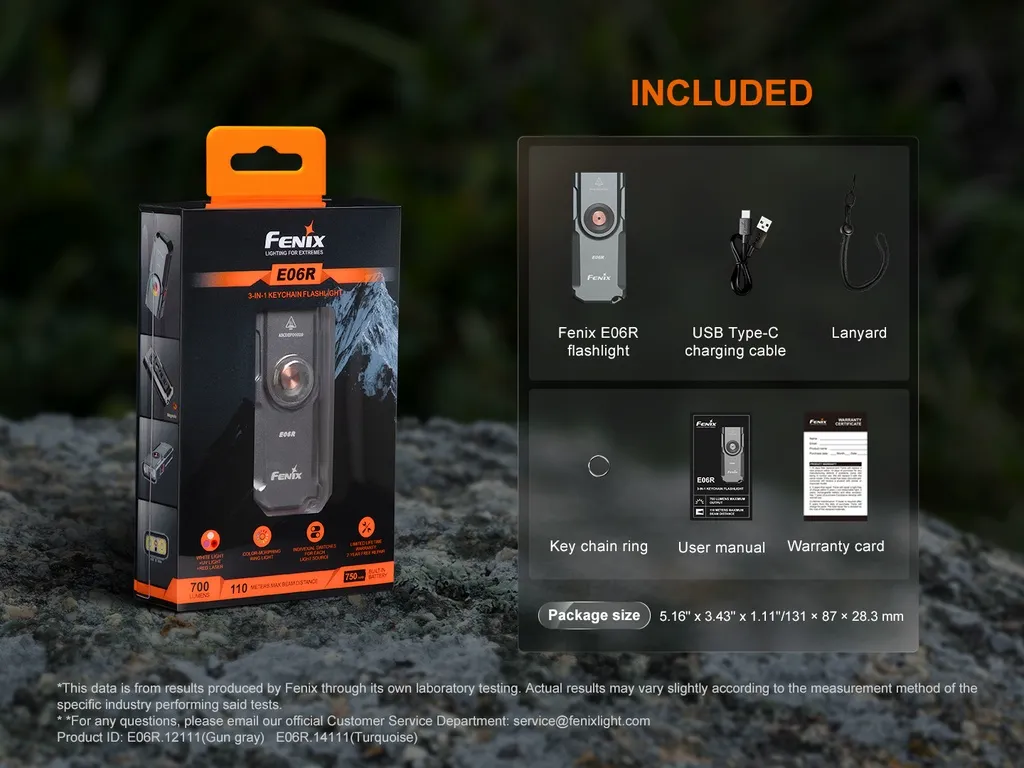 Fenix E06R 3-IN-1 Keychain Flashlight - view 18