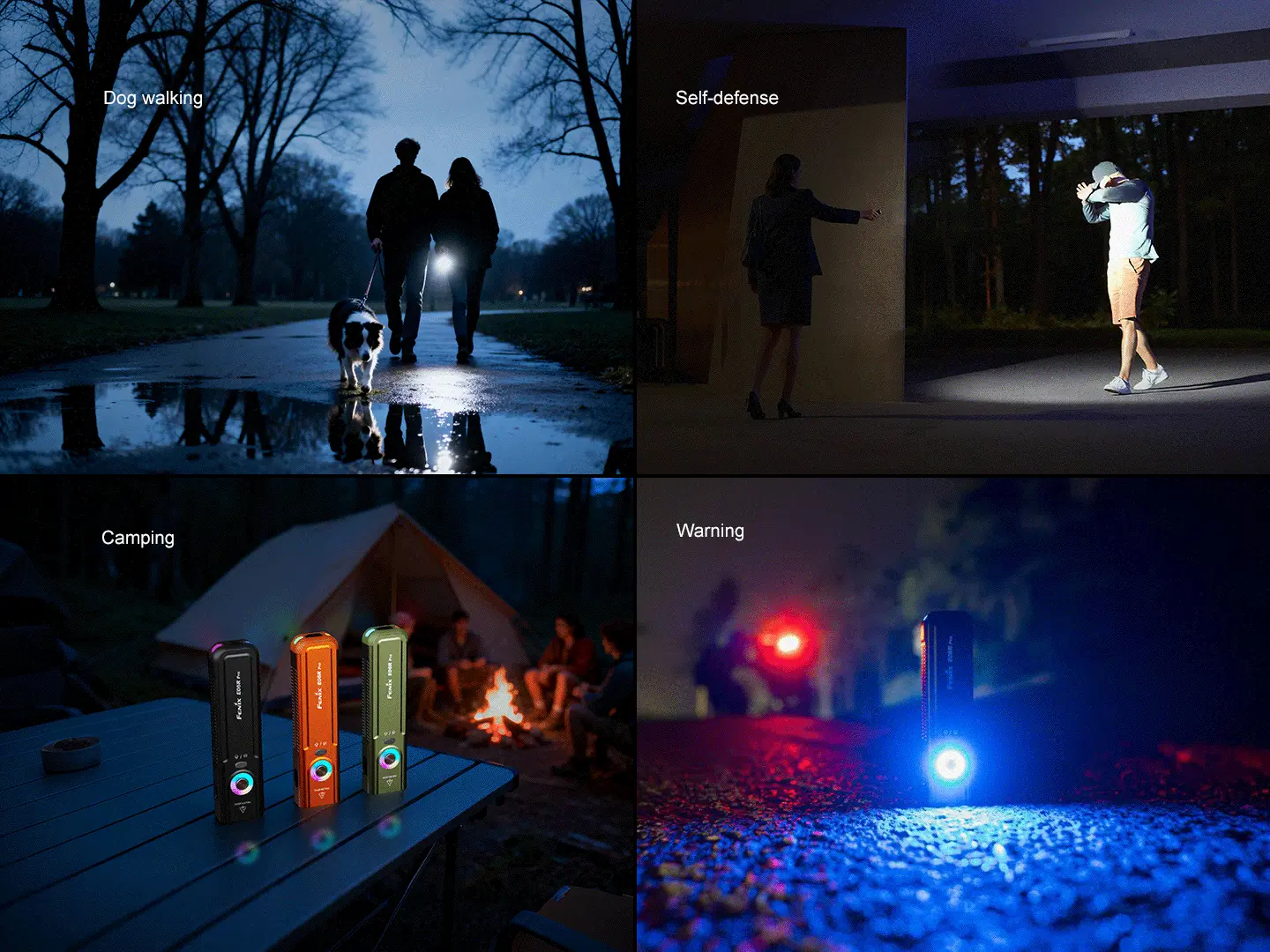 Fenix E06R Pro Three-Light-Source Dual-Switch Control Flashlight - view 9