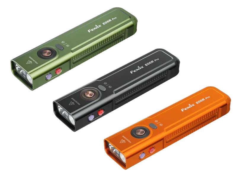 Fenix E06R Pro Three-Light-Source Dual-Switch Control Flashlight cutout