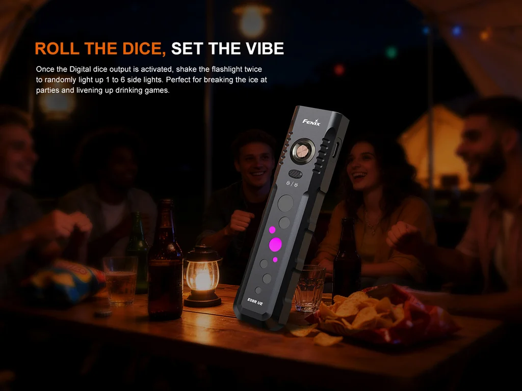Fenix E08R UE Multiple-Light-Source Dual-Control Flashlight - view 8