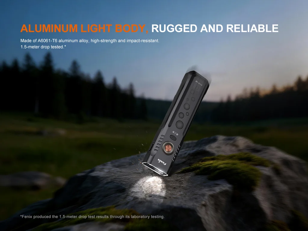 Fenix E08R UE Multiple-Light-Source Dual-Control Flashlight - view 15