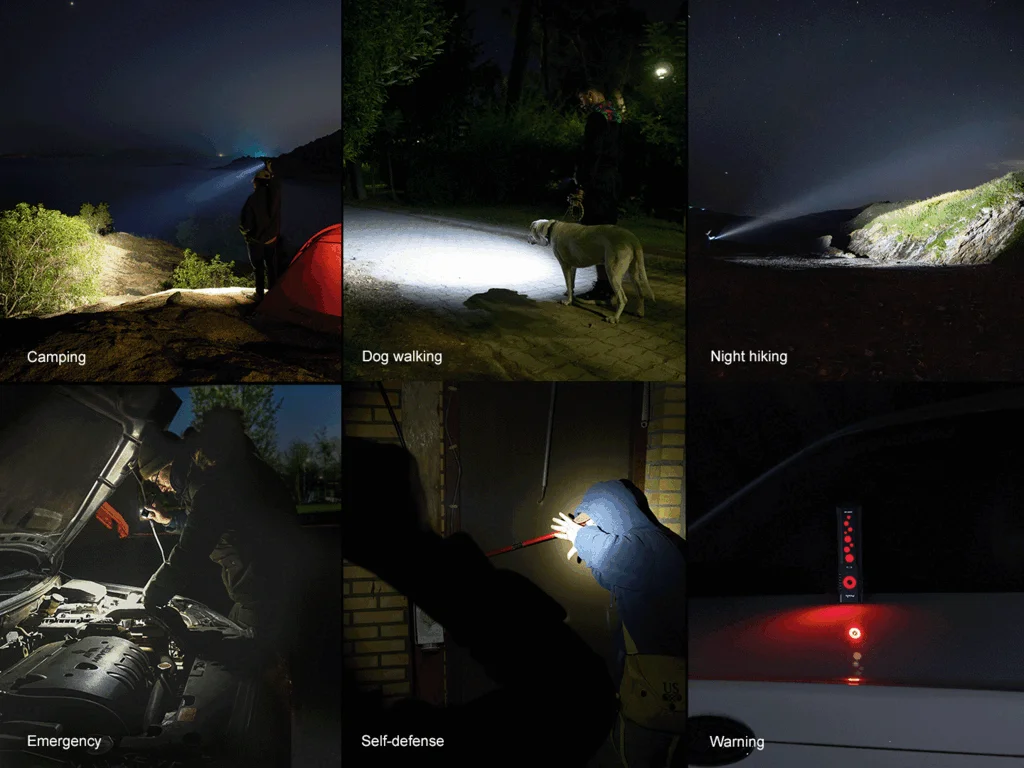 Fenix E08R UE Multiple-Light-Source Dual-Control Flashlight - view 10