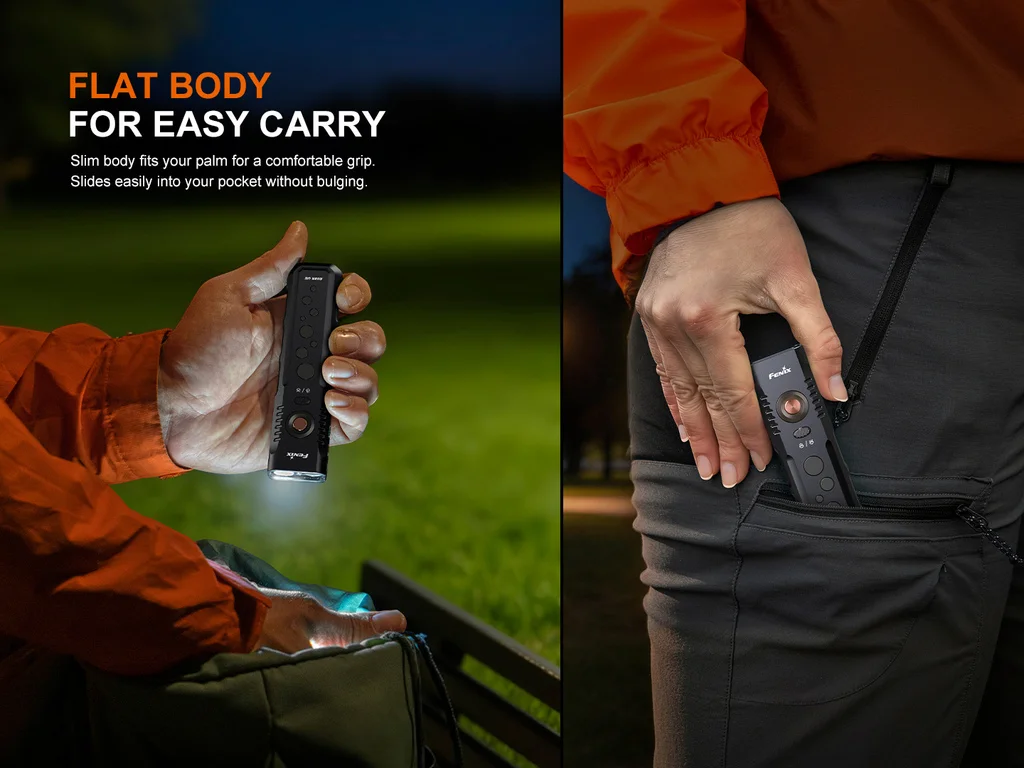 Fenix E08R UE Multiple-Light-Source Dual-Control Flashlight - view 12