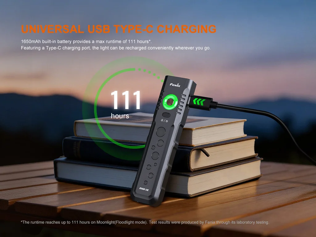 Fenix E08R UE Multiple-Light-Source Dual-Control Flashlight - view 14