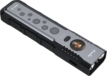 Fenix E08R UE Multiple-Light-Source Dual-Control Flashlight — detail view 5