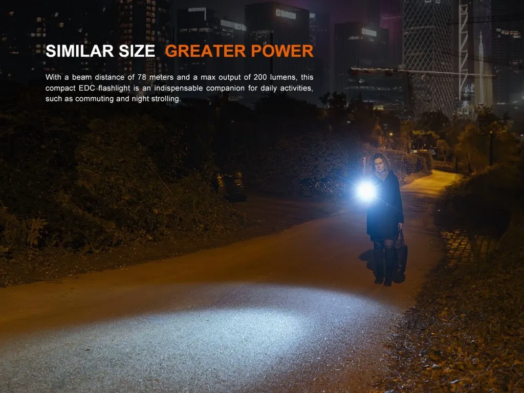 Fenix E12 V3.0 Portable EDC Flashlight - view 2
