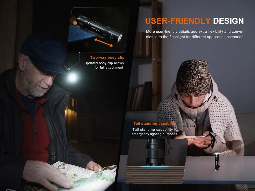 Fenix E12 V3.0 Portable EDC Flashlight - view 5
