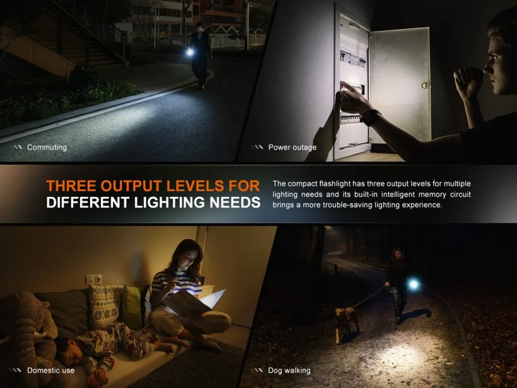 Fenix E12 V3.0 Portable EDC Flashlight - view 6