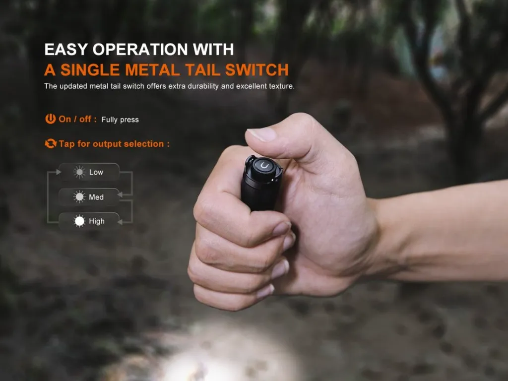 Fenix E12 V3.0 Portable EDC Flashlight - view 8