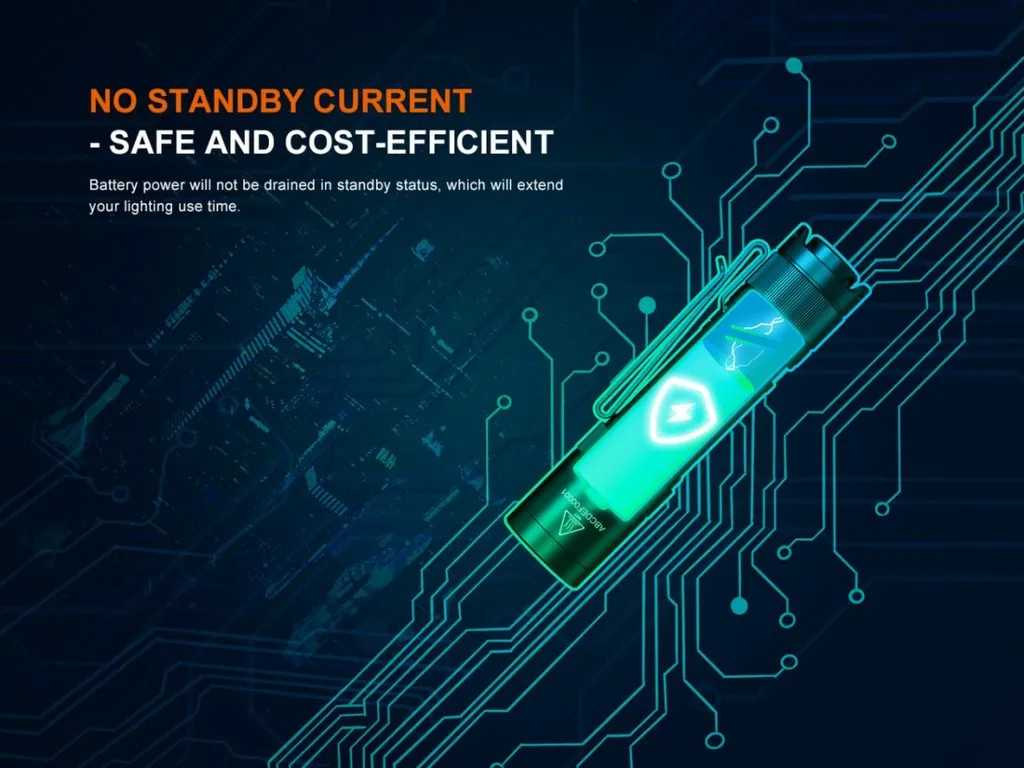 Fenix E12 V3.0 Portable EDC Flashlight - view 9