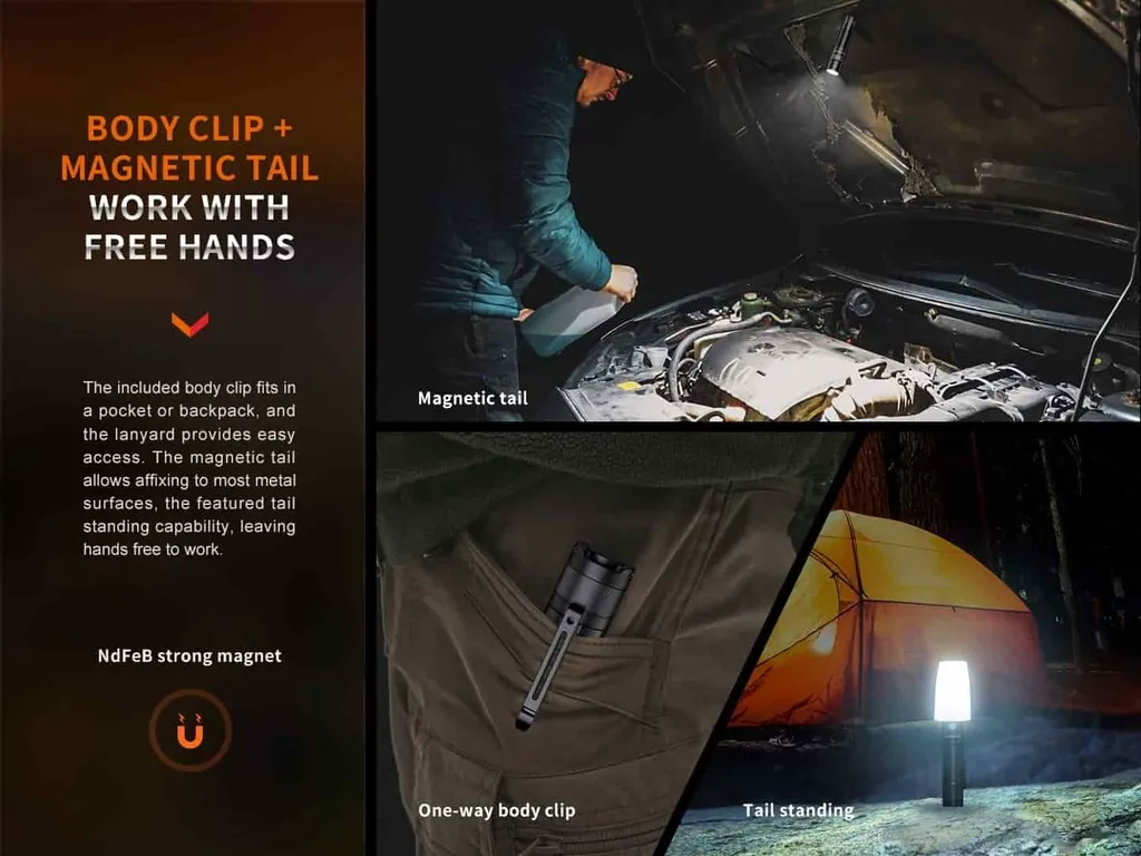 Fenix E35R High-Performance EDC Flashlight - view 6