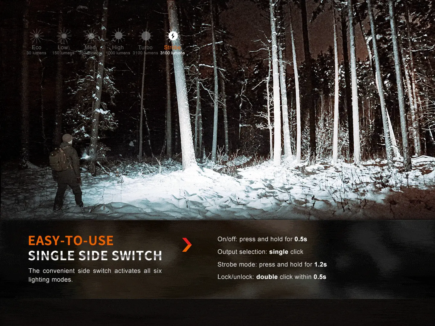 Fenix E35R High-Performance EDC Flashlight - view 8