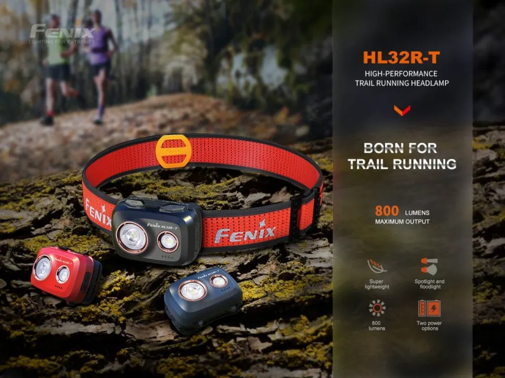 Fenix HL32R-T High-Performance Trail Running Headlamp