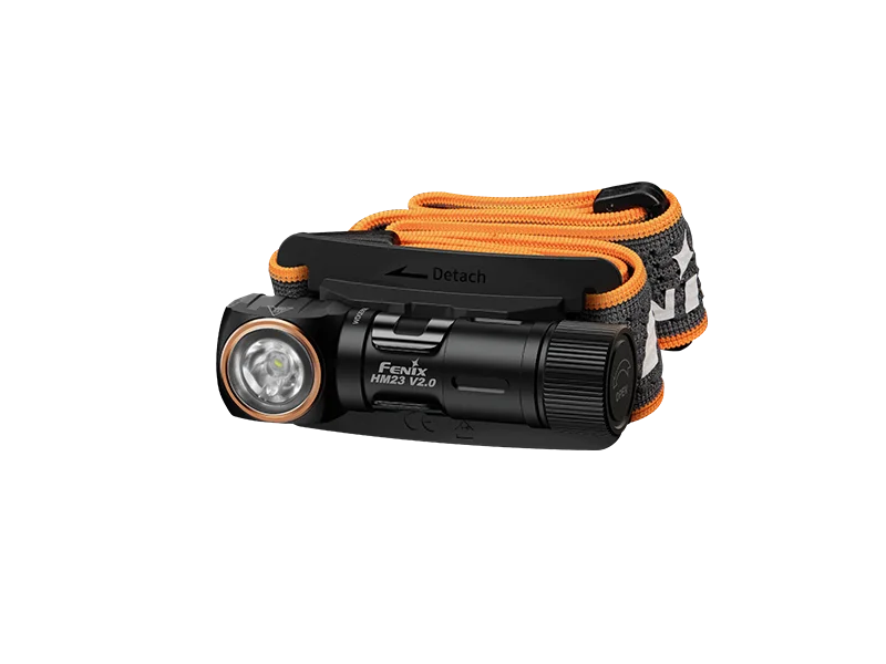 Fenix HM23 V2.0 AA-Powered Multipurpose Ultralight Headlamp cutout