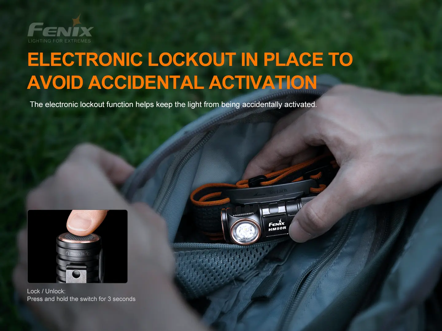 Fenix HM50R V2.0 Rechargeable Multipurpose Headlamp - view 10