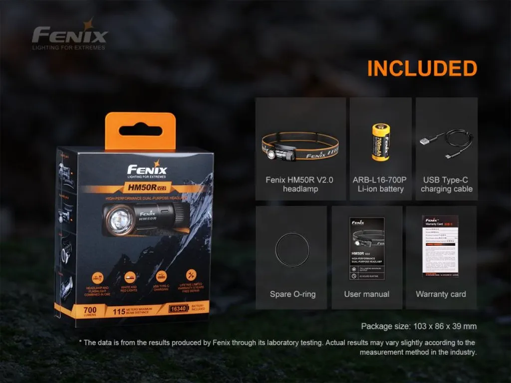 Fenix HM50R V2.0 Rechargeable Multipurpose Headlamp - view 15