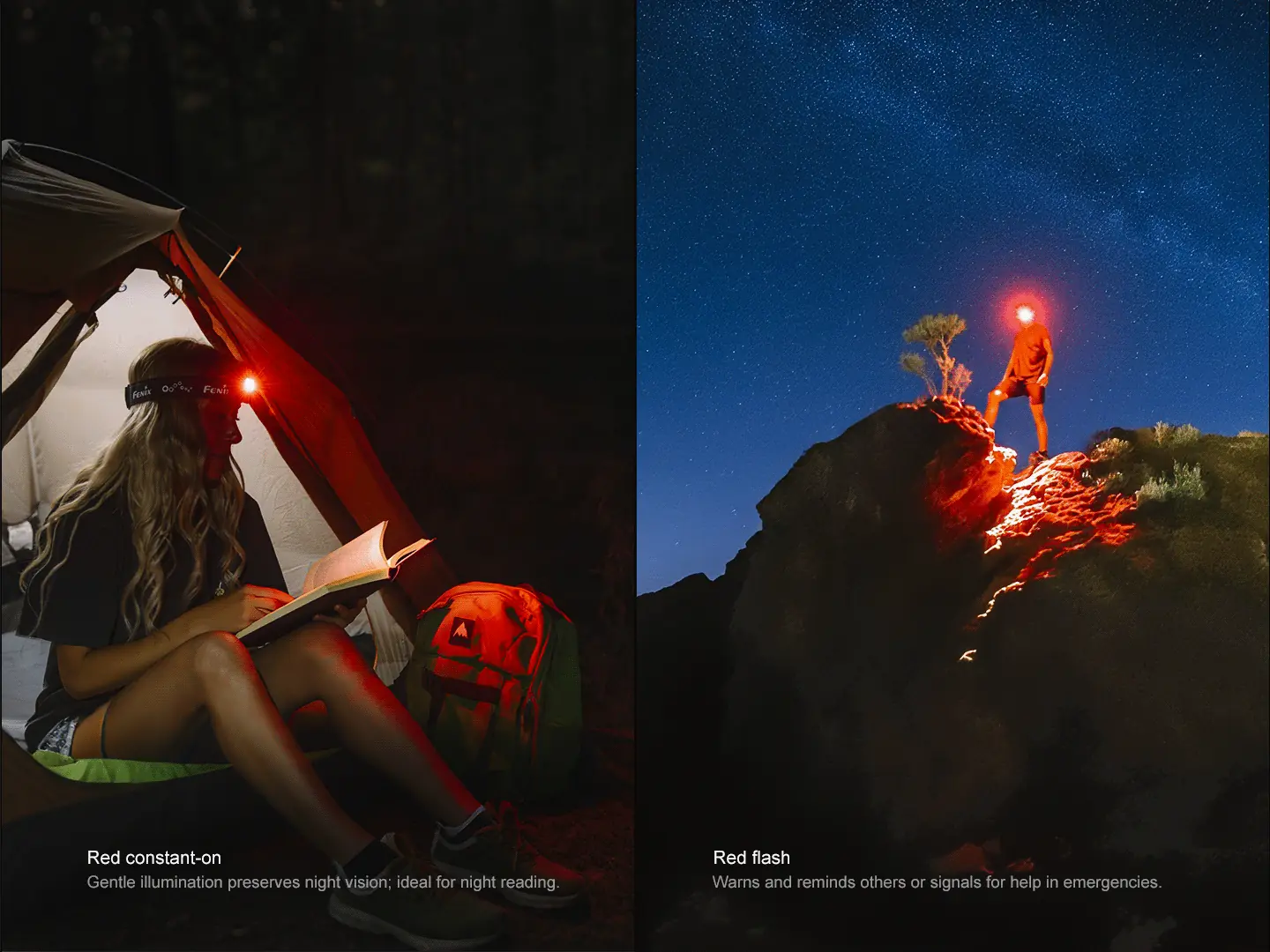 Fenix HM55R Mult-Led Lightweight Outdoor Headlamp - view 8