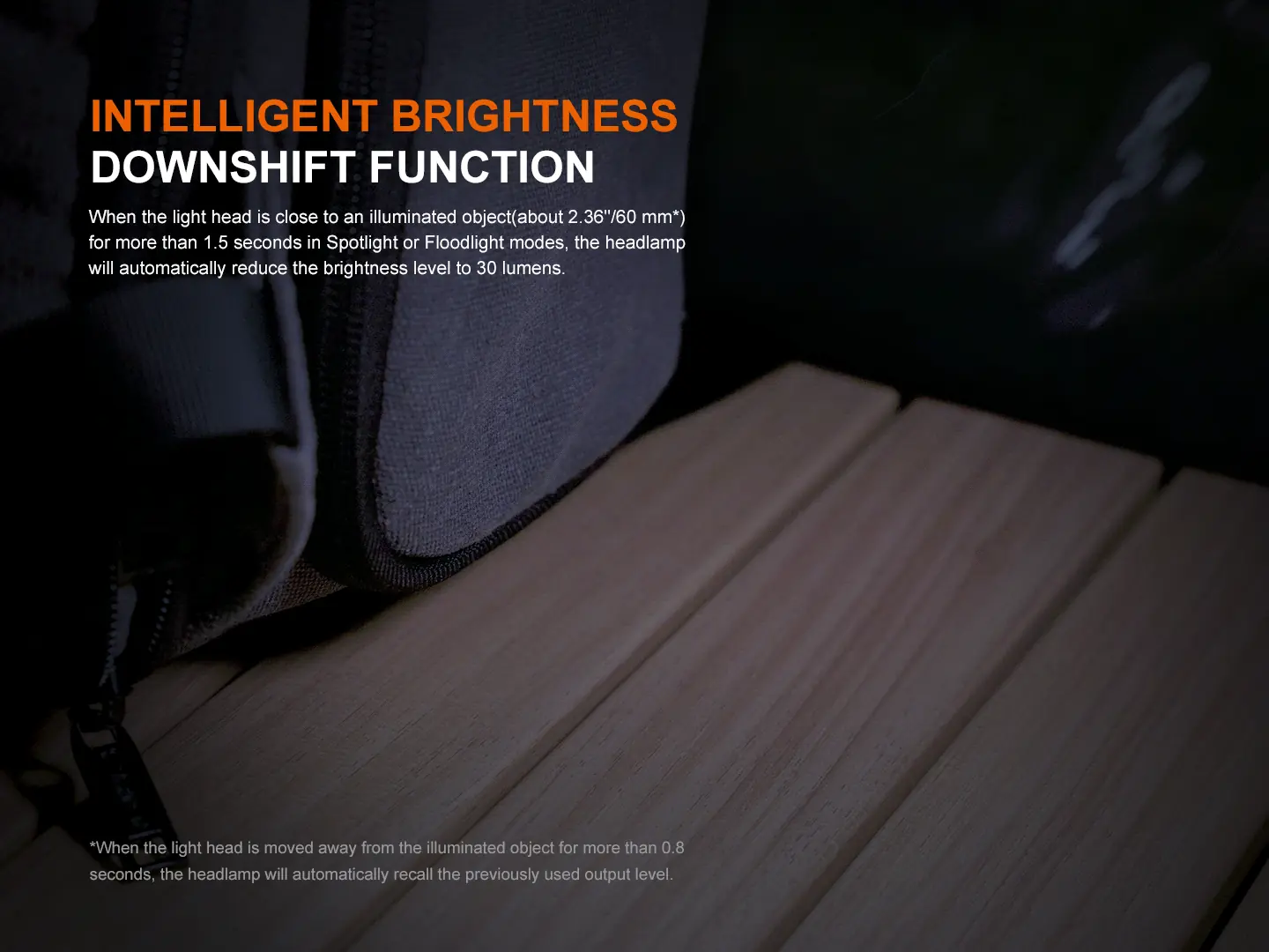 Fenix HM55R Mult-Led Lightweight Outdoor Headlamp - view 13