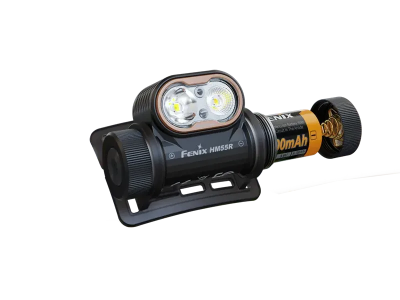 Fenix HM55R Mult-Led Lightweight Outdoor Headlamp cutout