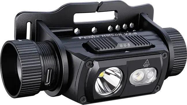 Fenix HM60R V2.0 Outdoor High-Performance Metal Headlamp — detail view 2