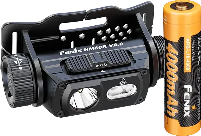Fenix HM60R V2.0 Outdoor High-Performance Metal Headlamp — detail view 4