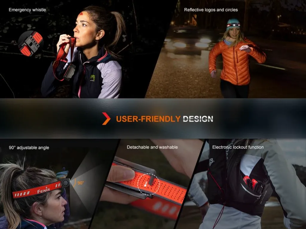 Fenix HM62-T Simple Lightweight Trail Running Headlamp - view 10