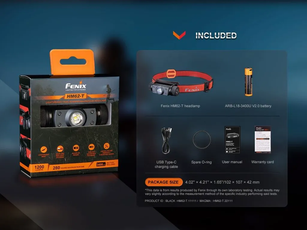Fenix HM62-T Simple Lightweight Trail Running Headlamp - view 16