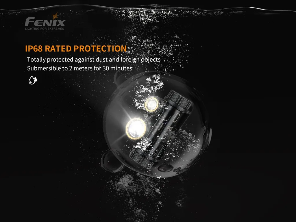 Fenix HM65R Dual Light Rechargeable Headlamp — view 3