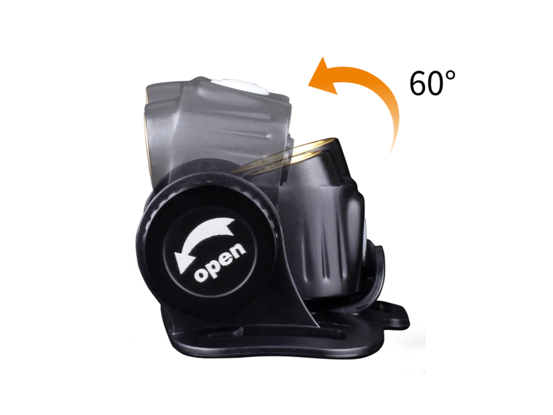 Fenix HM65R Dual Light Rechargeable Headlamp cutout
