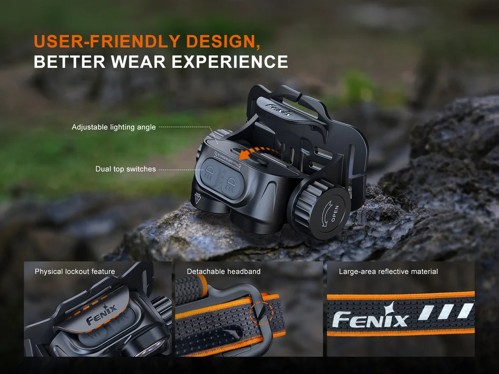 Fenix HM65R V2.0 Multiple-Light-Source Magnesium Headlamp - view 11
