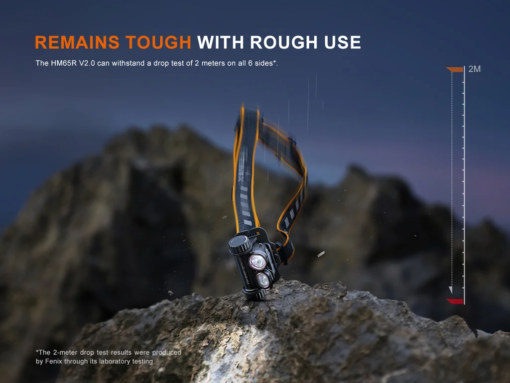 Fenix HM65R V2.0 Multiple-Light-Source Magnesium Headlamp - view 13