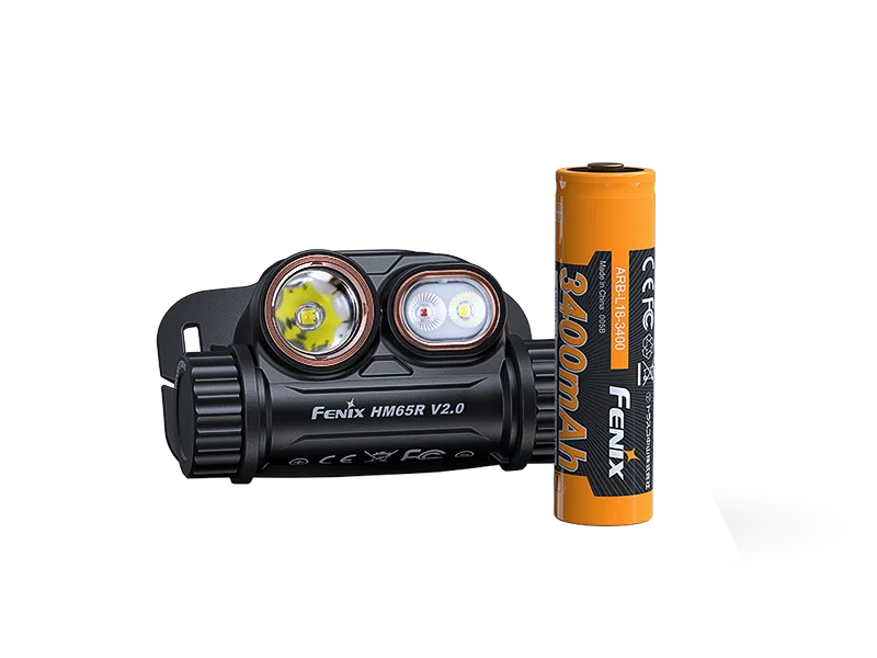 Fenix HM65R V2.0 Multiple-Light-Source Magnesium Headlamp cutout