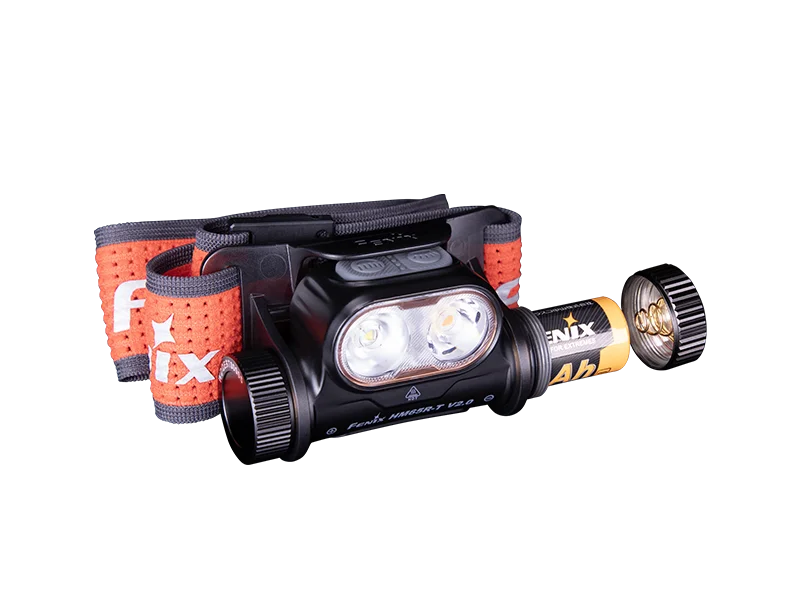 Fenix HM65R-T V2.0 Lightweight Magnesium Trail Running Headlamp cutout