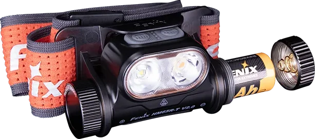 Fenix HM65R-T V2.0 Lightweight Magnesium Trail Running Headlamp — detail view 4
