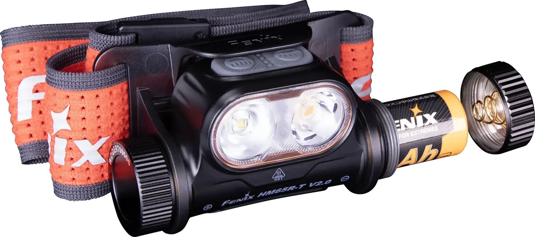Fenix HM65R-T V2.0 Lightweight Magnesium Trail Running Headlamp — detail view 12