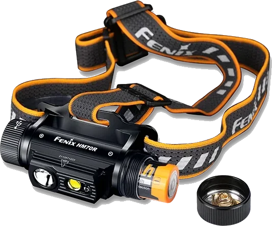 Fenix HM70R Triple Light Source Rechargeable Headlamp — detail view 3