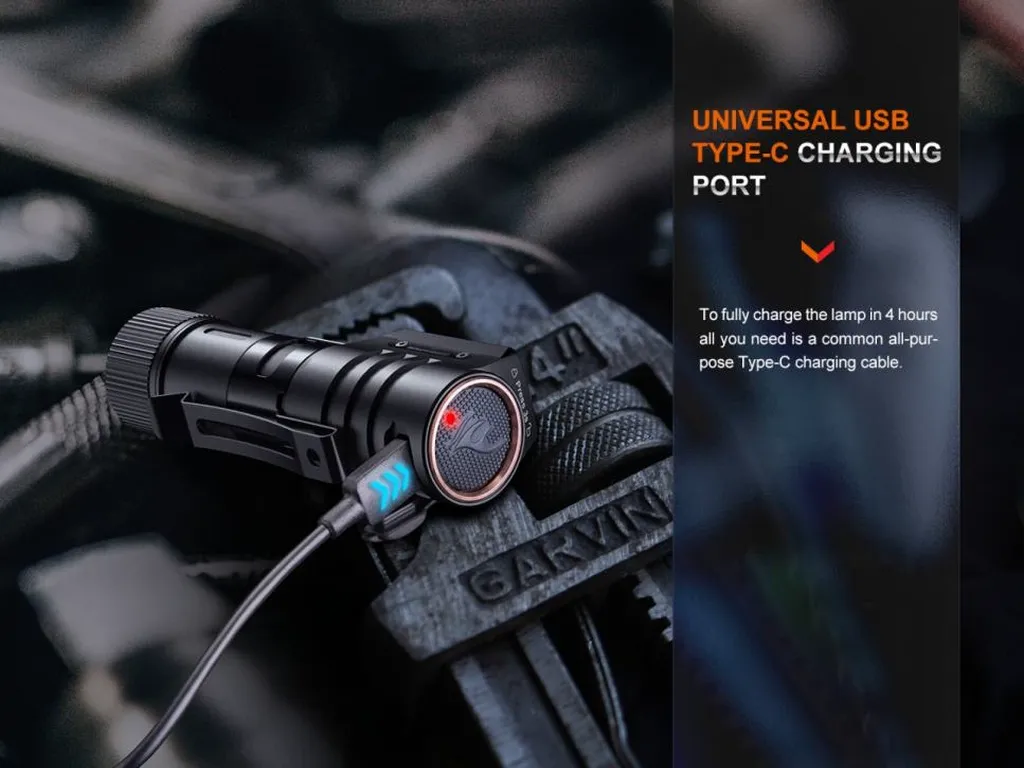 Fenix HM71R High-Performance Rechargeable Industrial Headlamp - view 9