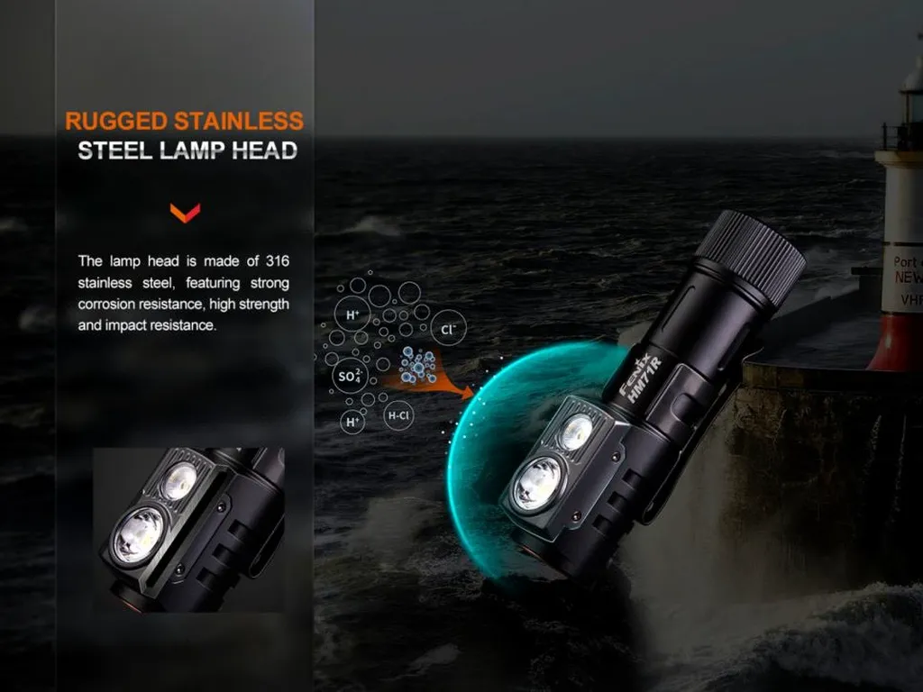 Fenix HM71R High-Performance Rechargeable Industrial Headlamp - view 10