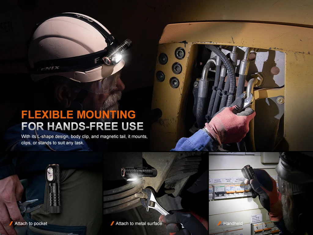 Fenix HM71R V2.0 High-Performance Multi-Function Industrial Headlamp - view 6