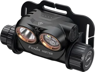 Fenix HM75R Magnesium Dual Battery Rechargeable Headlamp — detail view 3