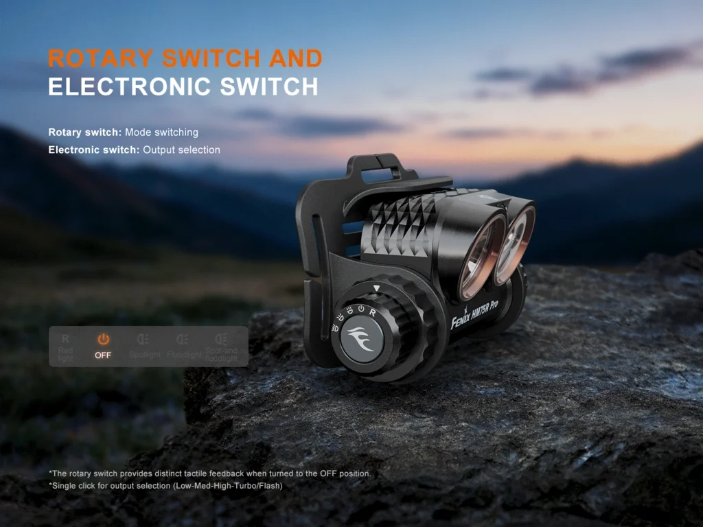 Fenix HM75R Pro Magnesium Multi-LED Headlamp - view 4
