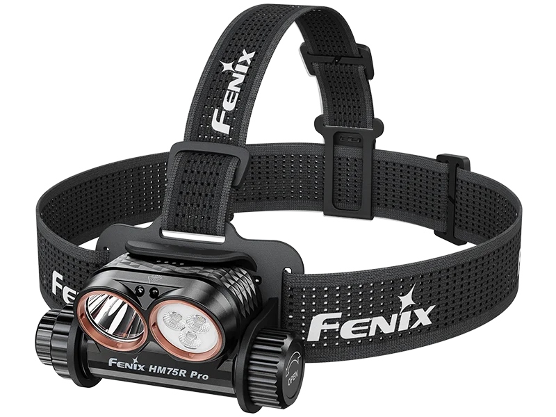 Fenix HM75R Pro Magnesium Multi-LED Headlamp cutout