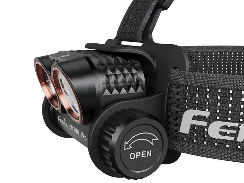 Fenix HM75R Pro Magnesium Multi-LED Headlamp cutout