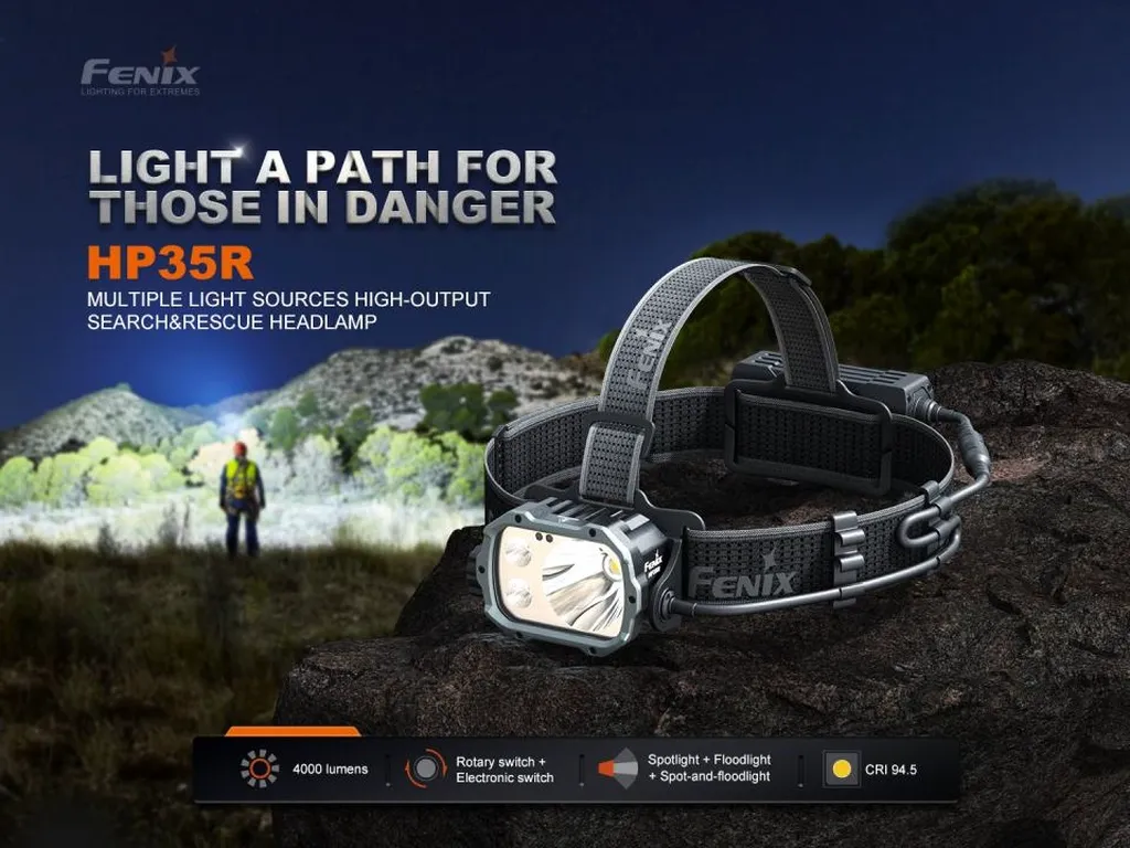 Fenix HP35R Professional Headlamp