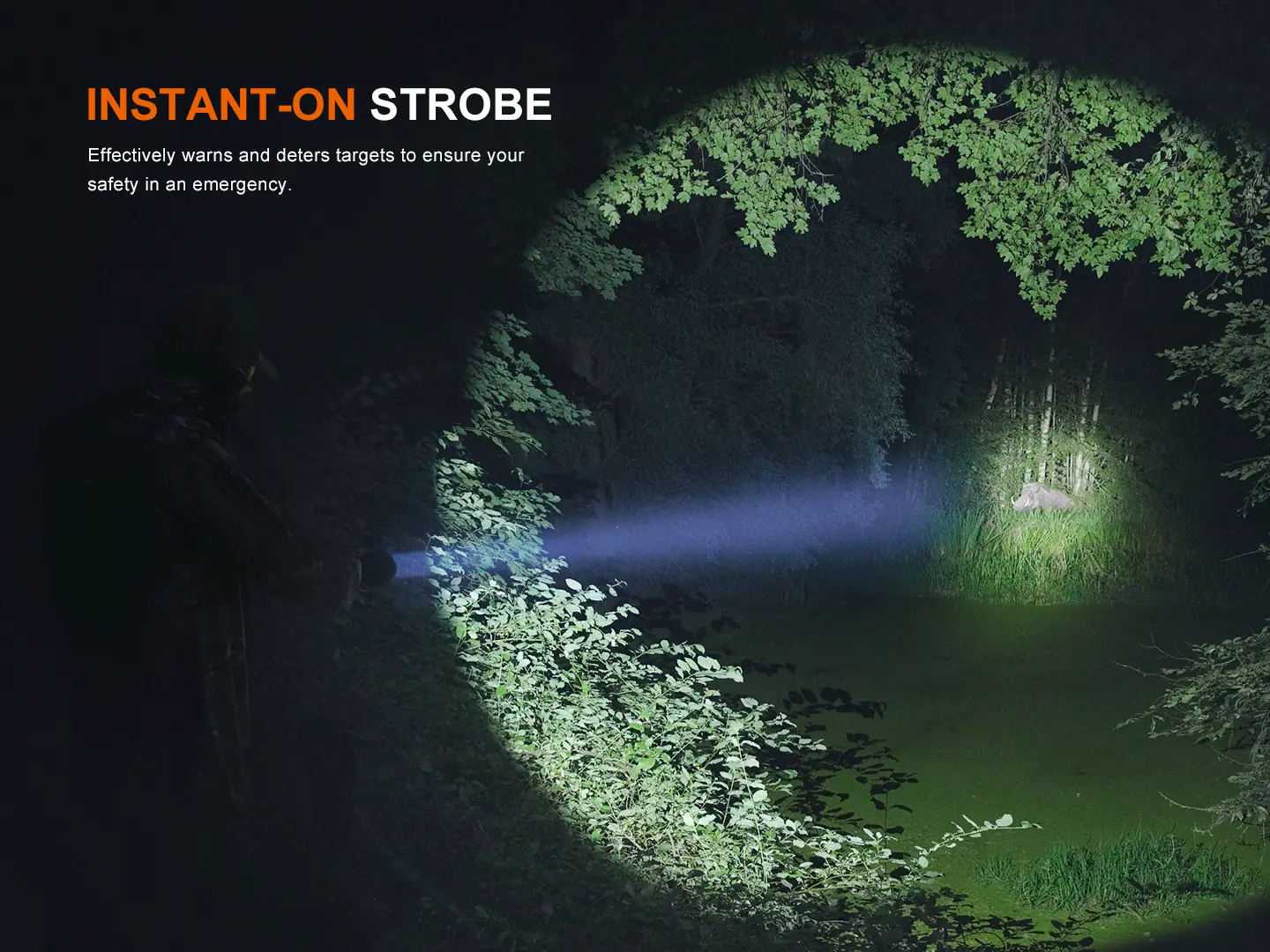 Fenix HT18R V2.0 Multi-Mode Outdoor Long-Range Hunting Flashlight - view 4