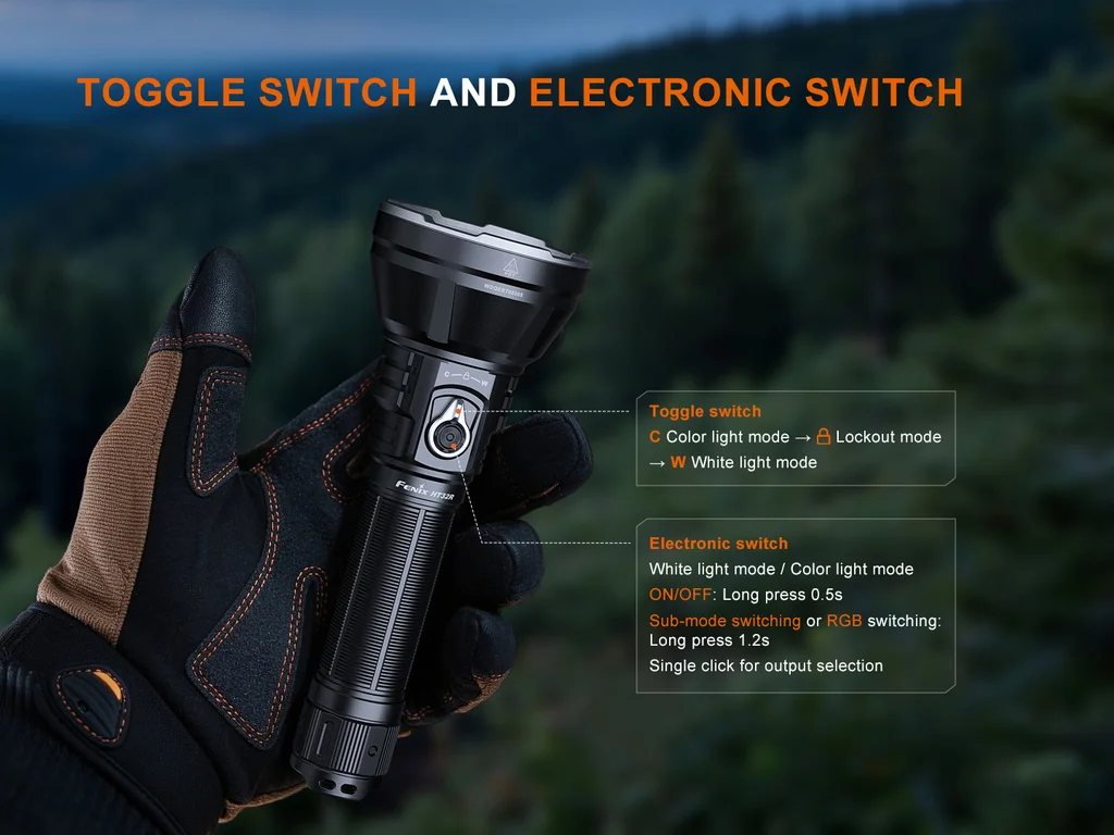 Fenix HT32R Multi-Mode Outdoor Hunting Flashlight — view 8